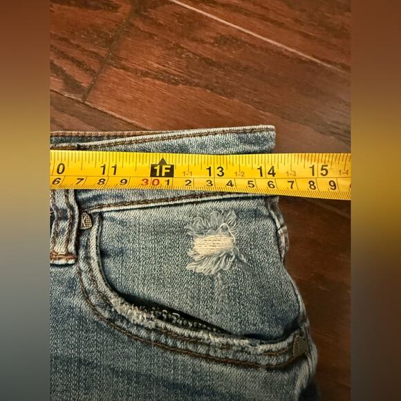 Kut from the Kloth Connie Hi-Low Skirt Jean Denim Skirt Size 2 - Picture 6 of 11